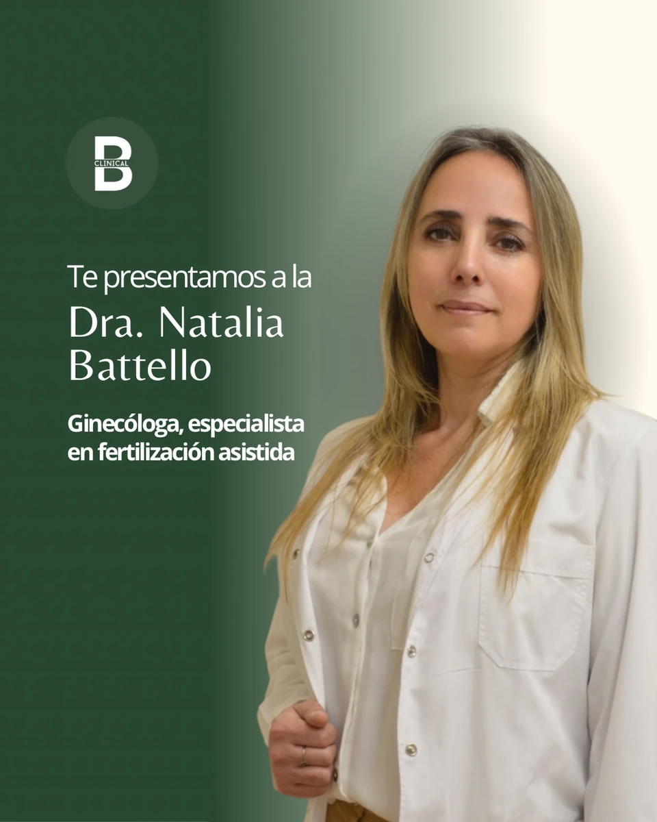 Publicación de bienvenida a la Dra. Natalia Battello en B-Clinical Córdoba